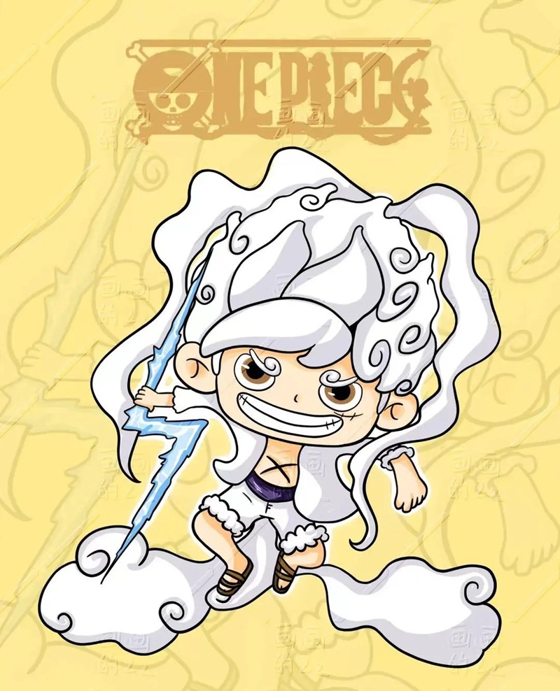 ảnh luffy gear 5 23