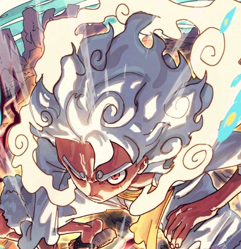 ảnh luffy gear 5 32