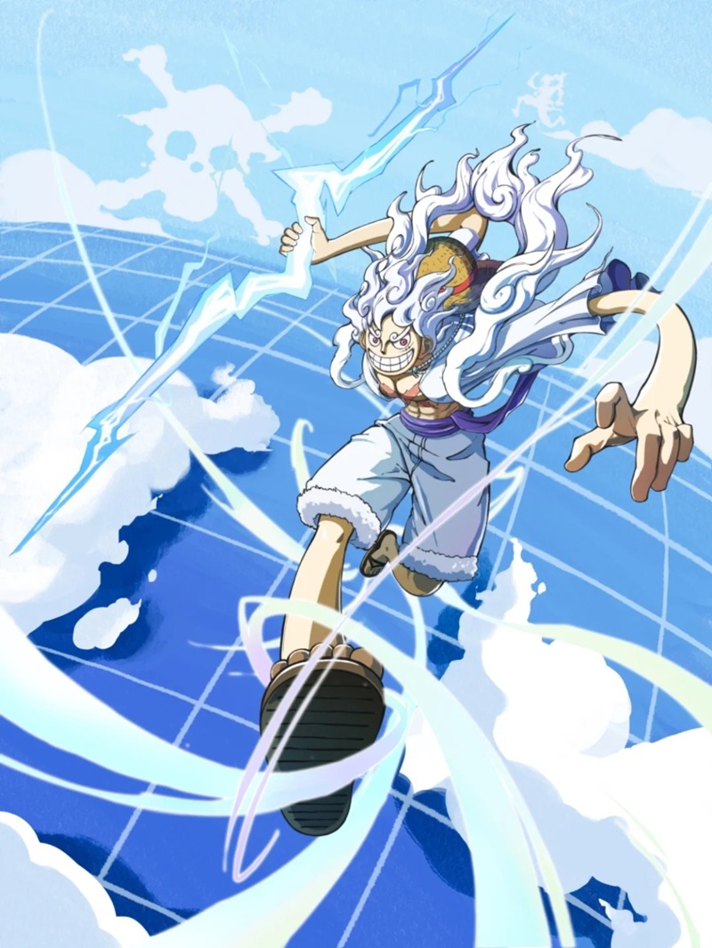 ảnh luffy gear 5 34
