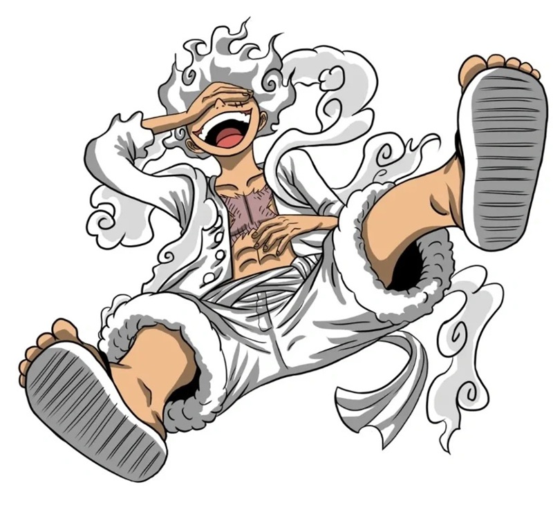 ảnh luffy gear 5 36