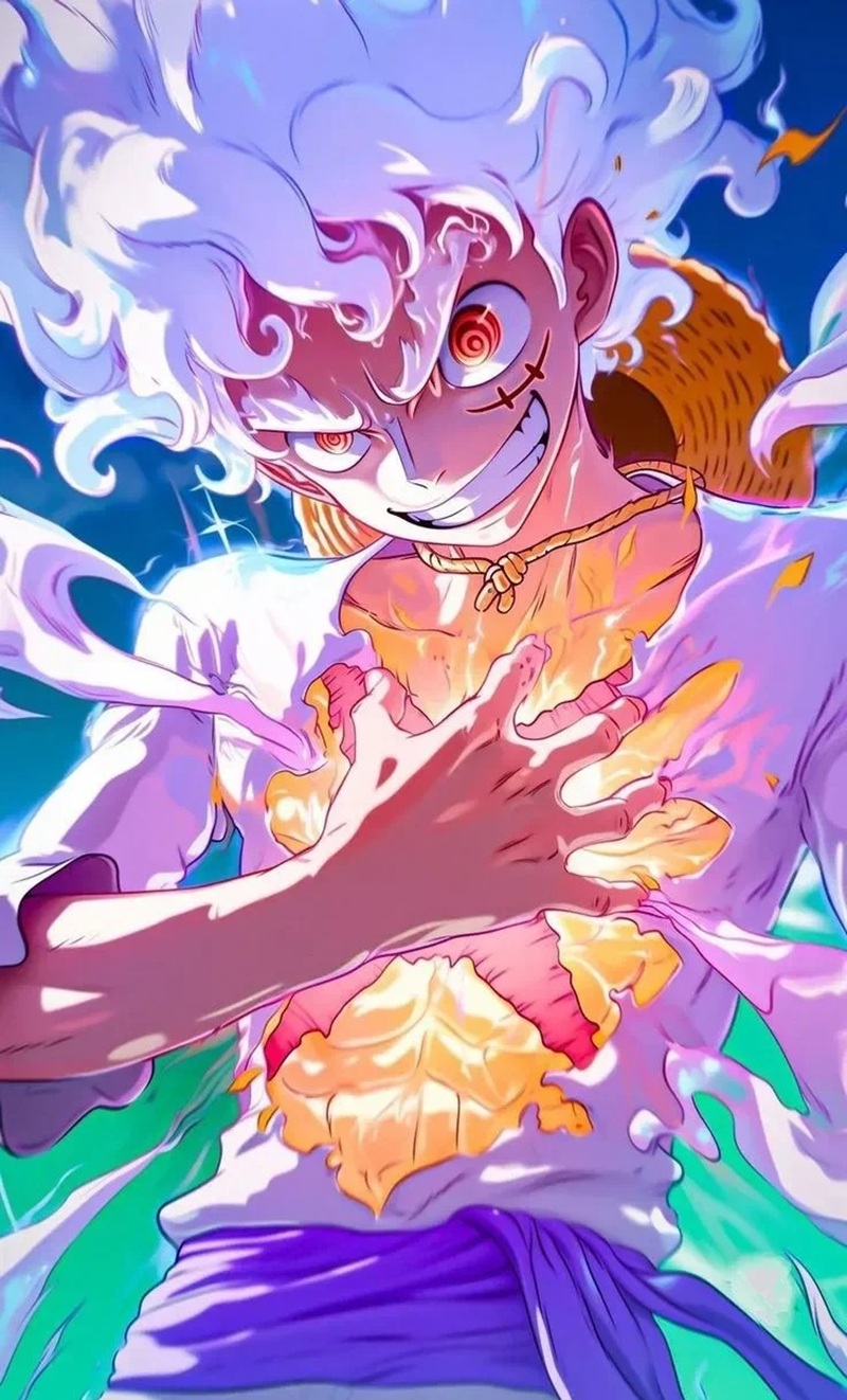 ảnh luffy gear 5 4