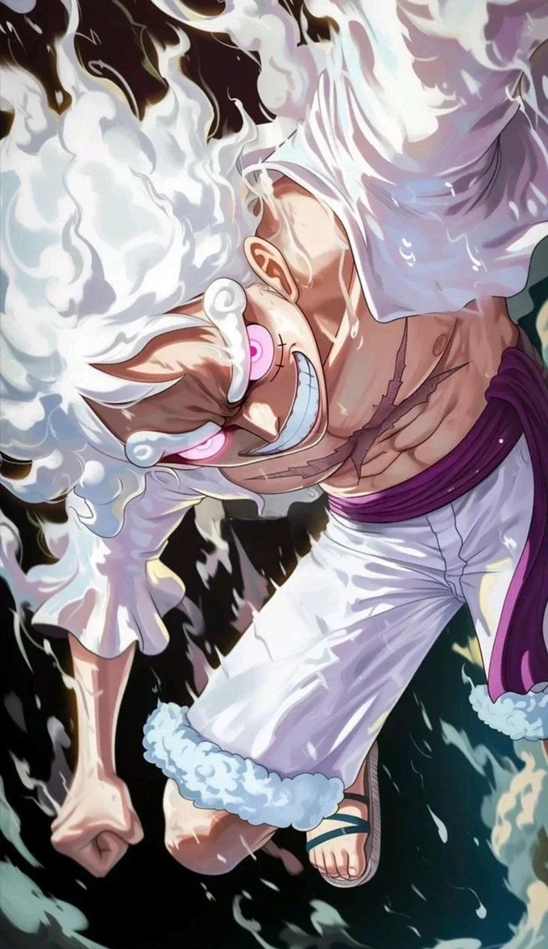 ảnh luffy gear 5 7