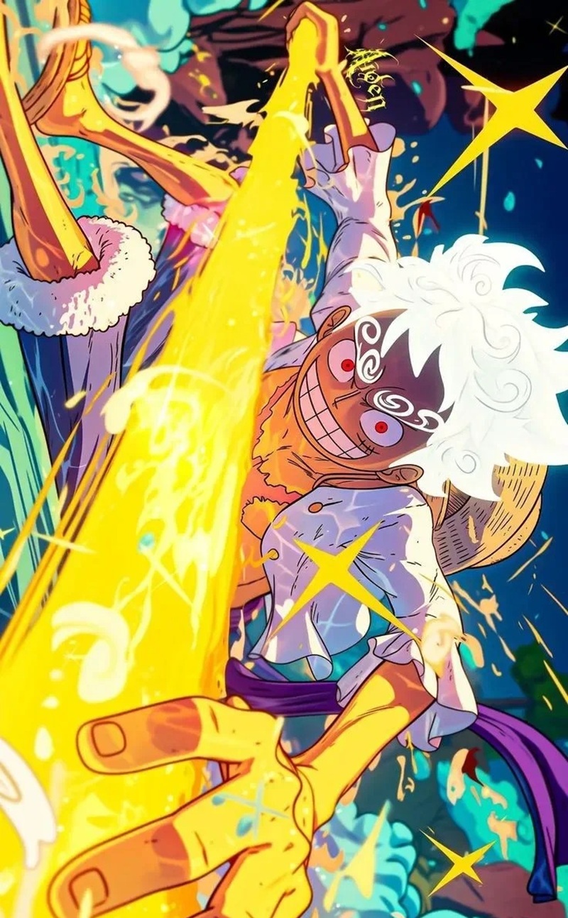ảnh luffy gear 5 9