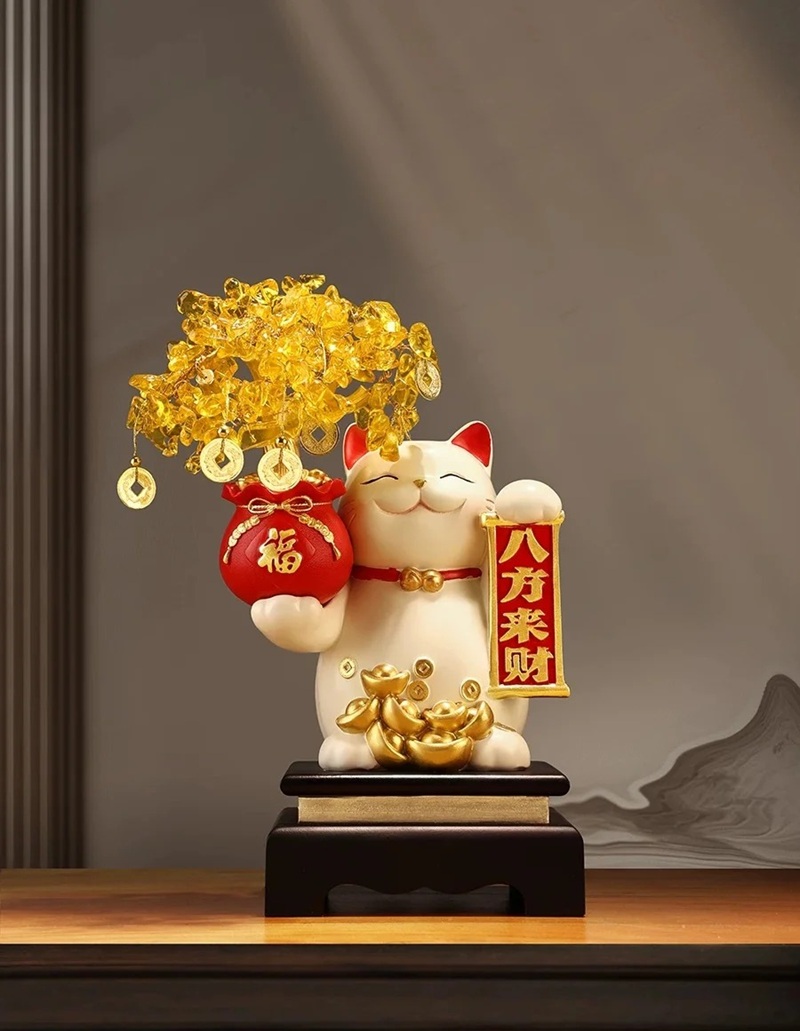 ảnh mèo thần tài 13
