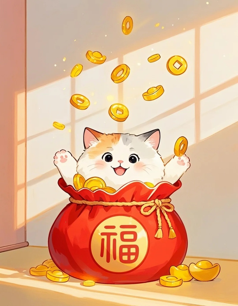 ảnh mèo thần tài 21