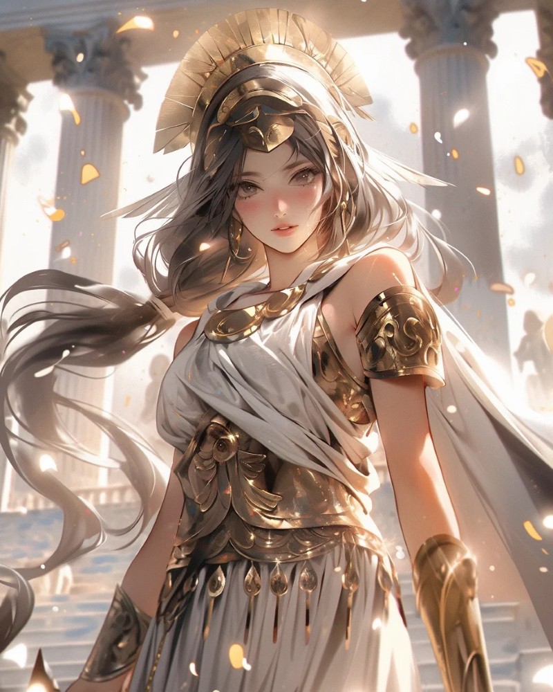 ảnh nữ thần athena 1