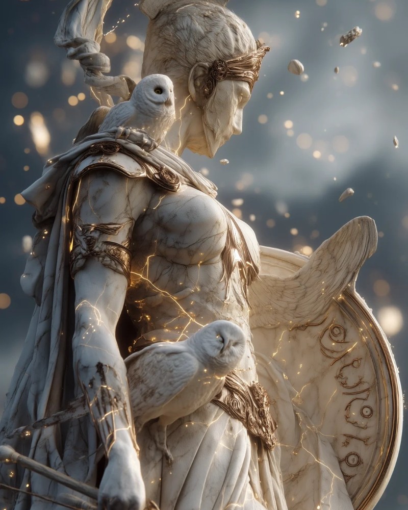 ảnh nữ thần athena 10