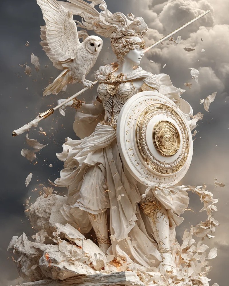 ảnh nữ thần athena 12