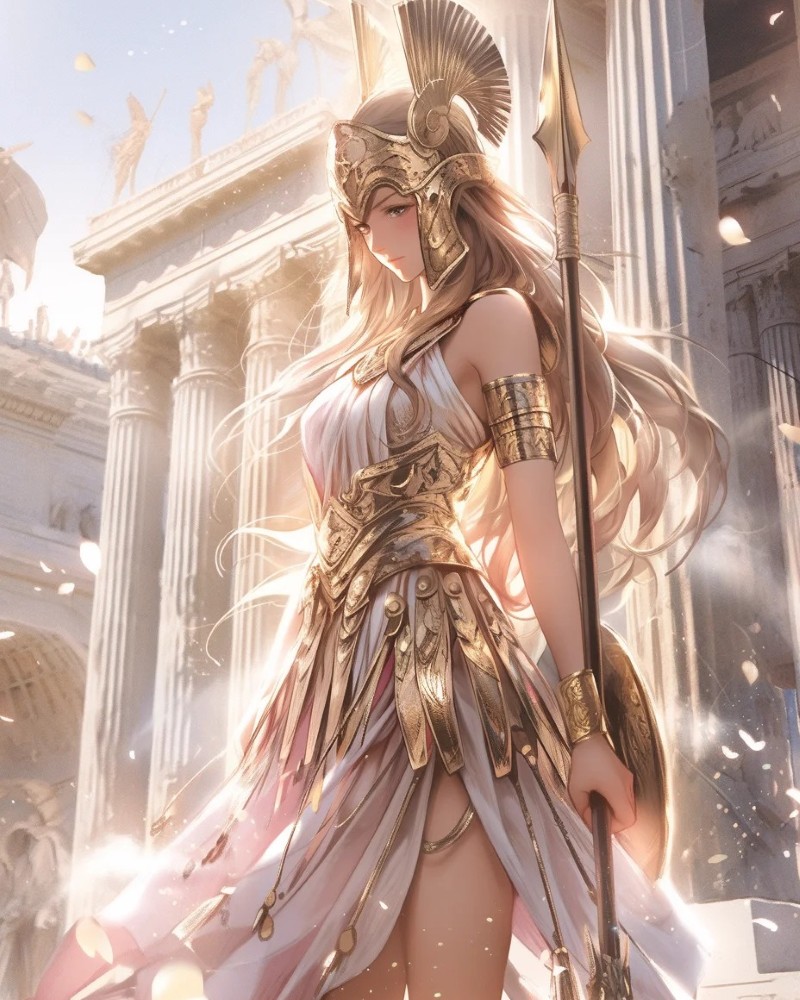 ảnh nữ thần athena 2