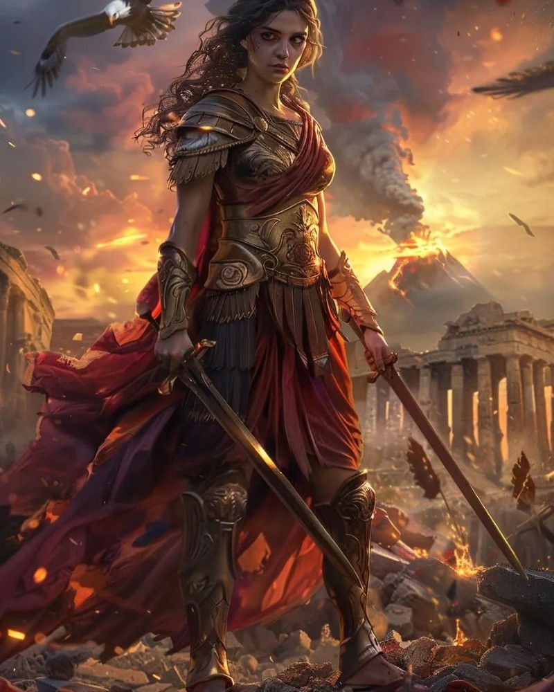 ảnh nữ thần athena 28