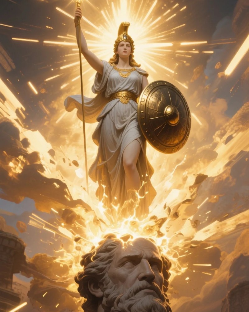 ảnh nữ thần athena 3
