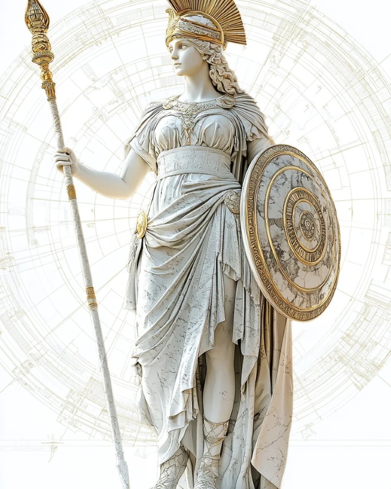 ảnh nữ thần athena 38