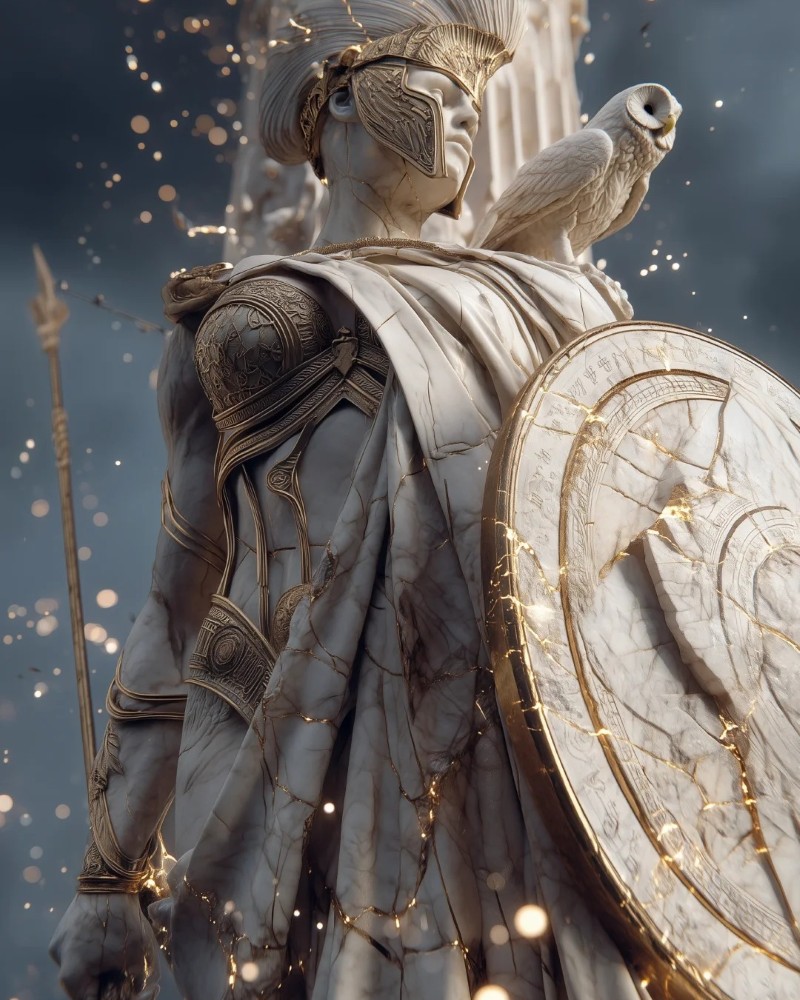 ảnh nữ thần athena 9