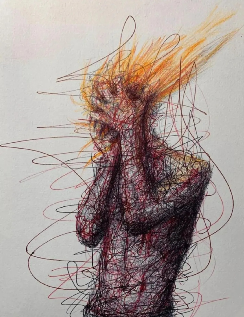 ảnh overthinking buồn 1