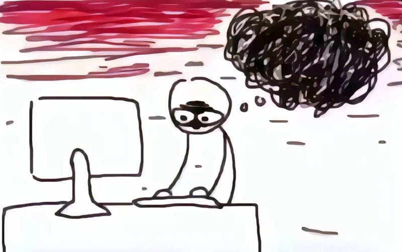 ảnh overthinking buồn 27