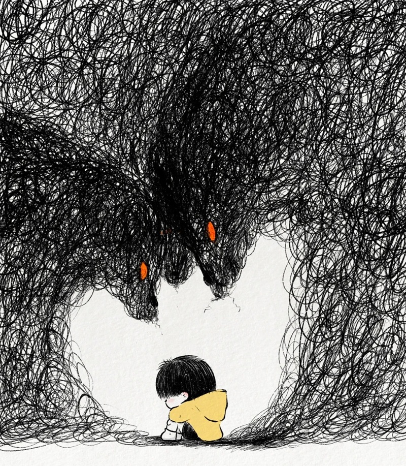 ảnh overthinking buồn 37