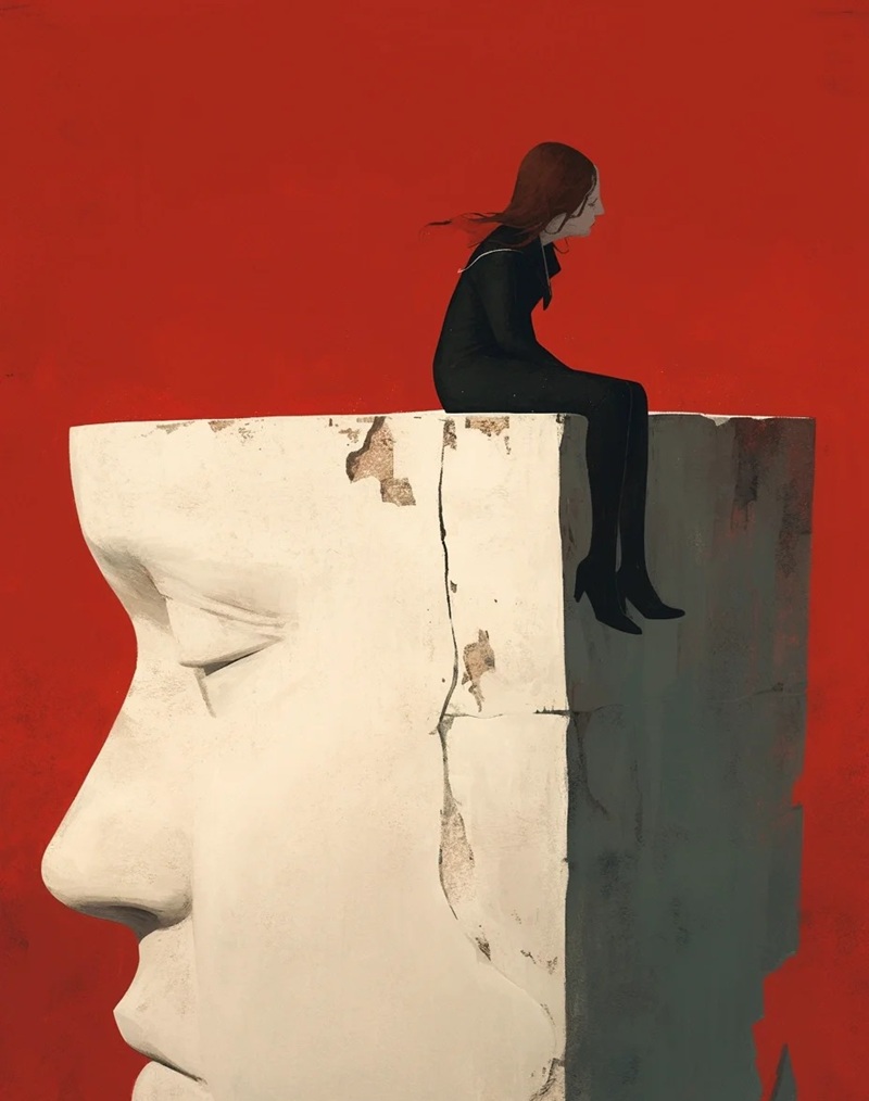 ảnh overthinking buồn 7