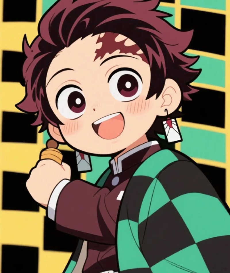 ảnh tanjiro cười