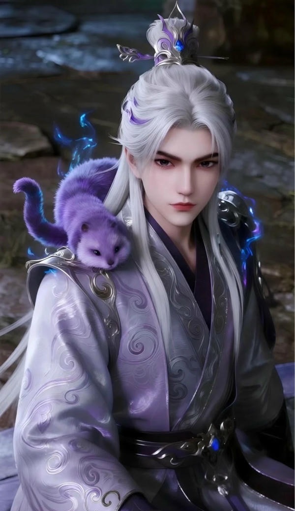 ảnh vương lâm mang phong cách anime