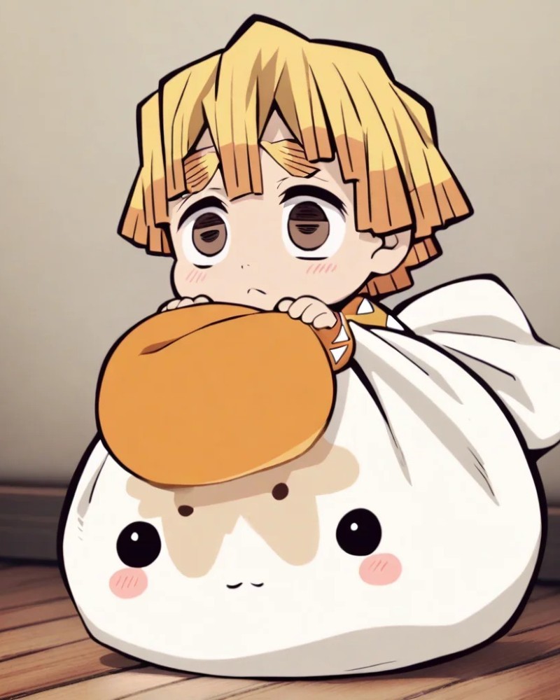 ảnh zenitsu chibi cute