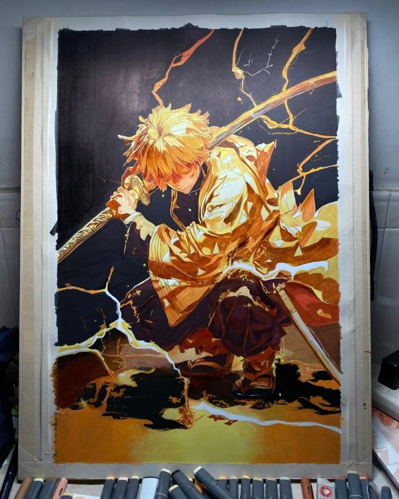ảnh zenitsu ngầu 33