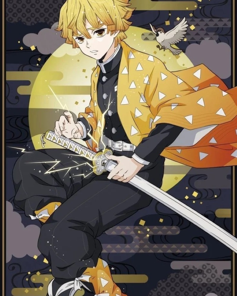 ảnh zenitsu ngầu 5