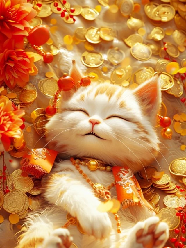 ảnh mèo thần tài 19