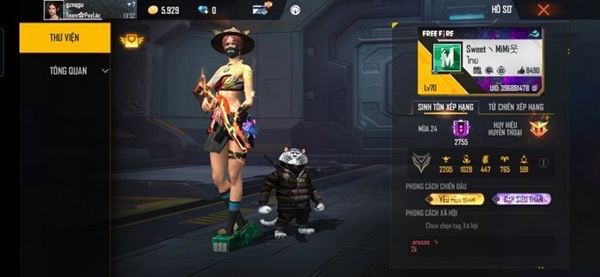 hình ảnh acc ff giàu ob46