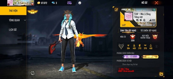 hình ảnh acc ff giàu