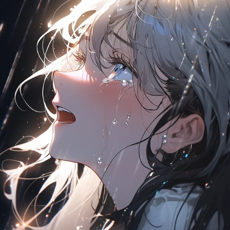 hình ảnh anime buồn về tình yêu