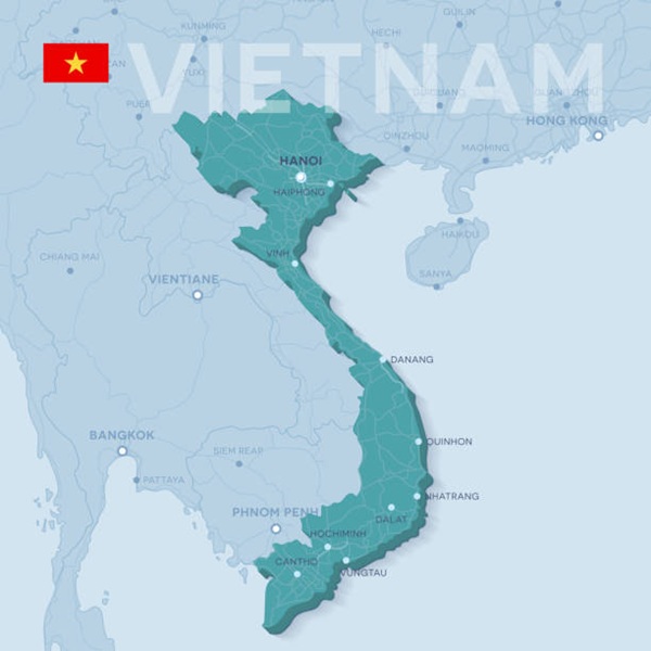 Hình ảnh bản đồ Việt Nam đẹp