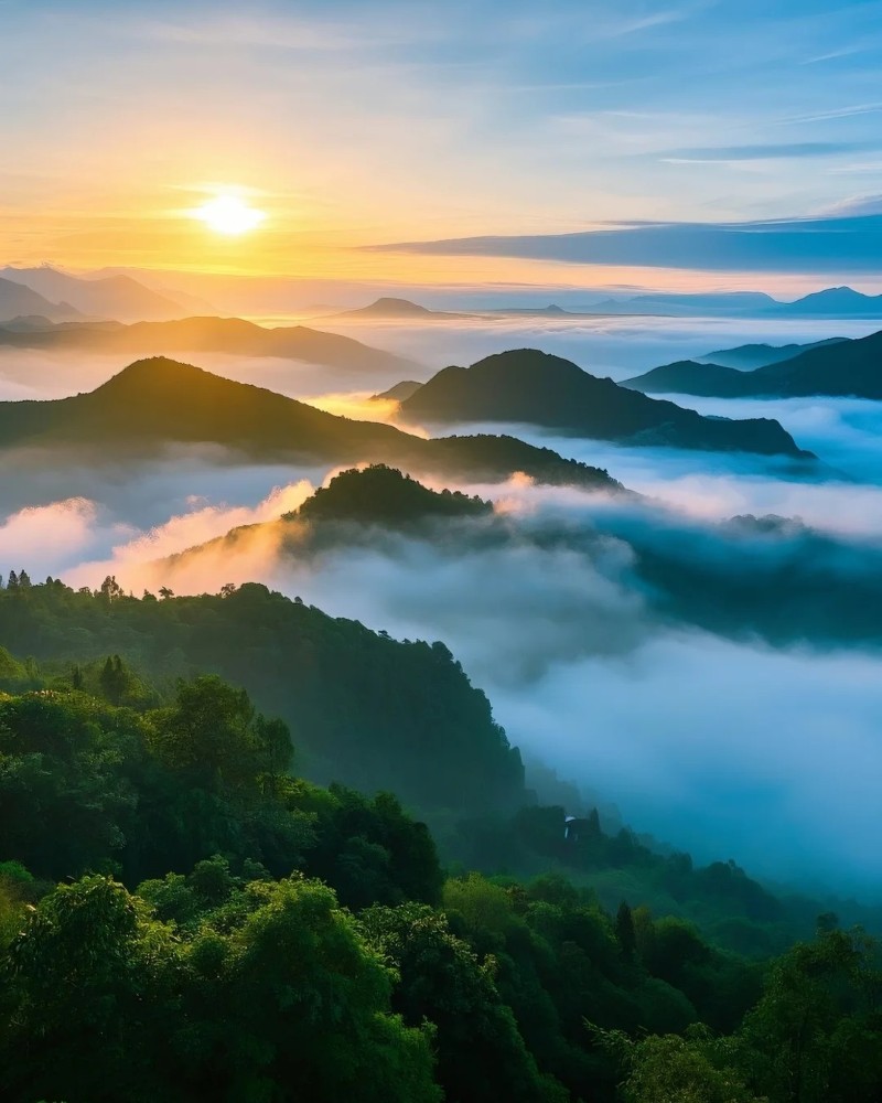 hình ảnh bầu trời bình minh