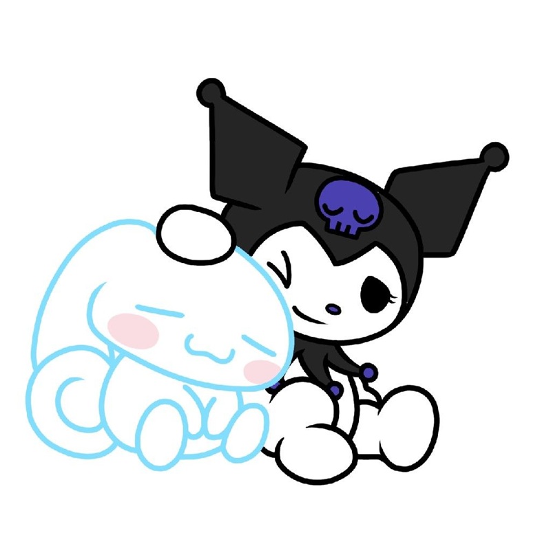 hình ảnh cinnamoroll và kuromi 2