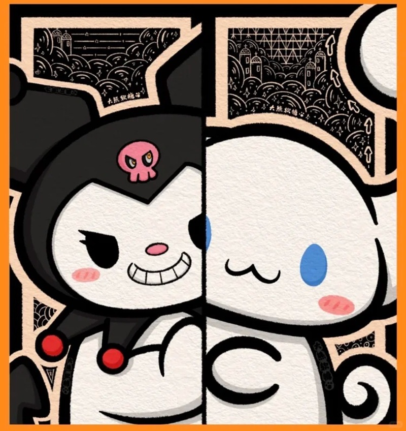 hình ảnh cinnamoroll và kuromi 21