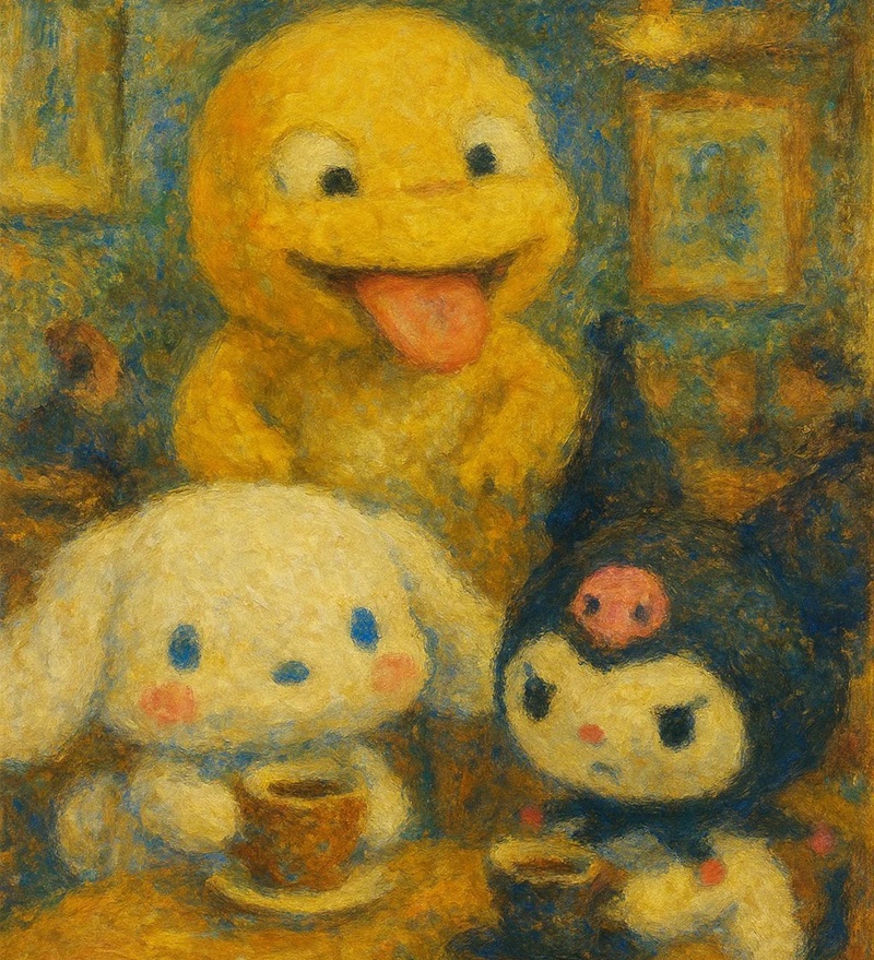 hình ảnh cinnamoroll và kuromi 25