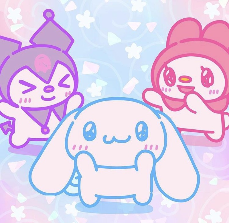 hình ảnh cinnamoroll và kuromi 8