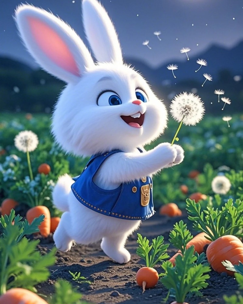 hình ảnh con thỏ anime 14