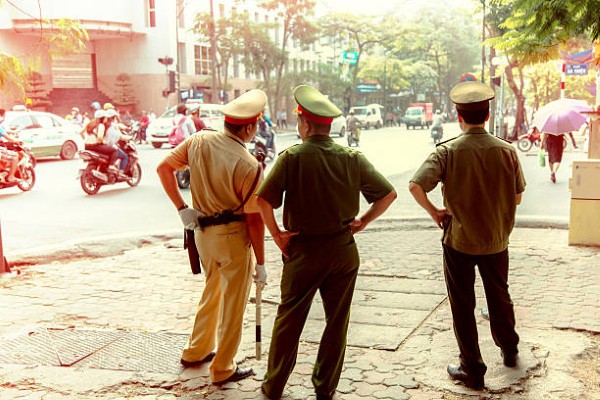 hình ảnh công an việt nam