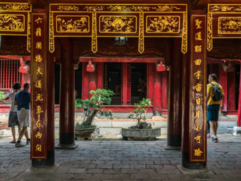 hình ảnh của văn miếu quốc tử giám 1