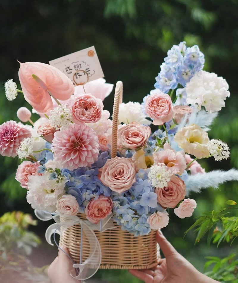 hình ảnh giỏ hoa đẹp 18