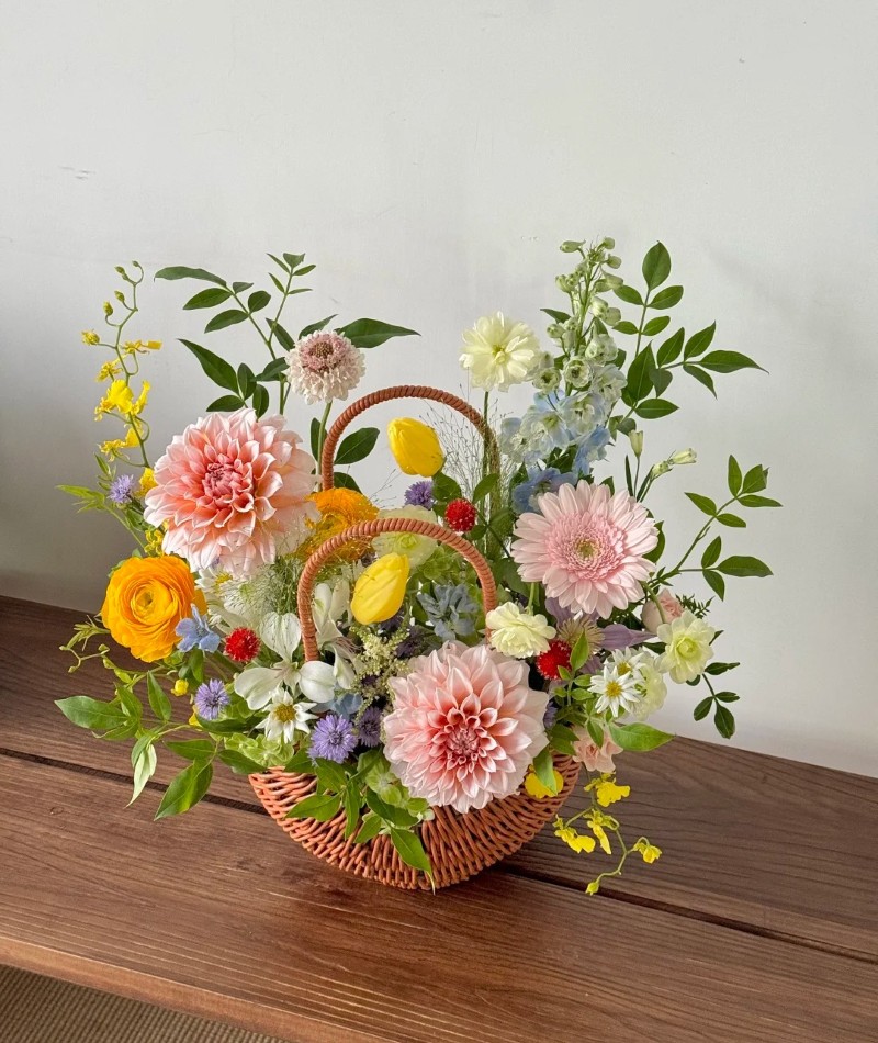 hình ảnh giỏ hoa đẹp 21