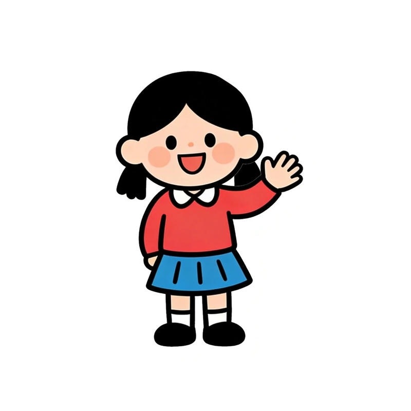 học sinh chibi phong cách anime dễ thương