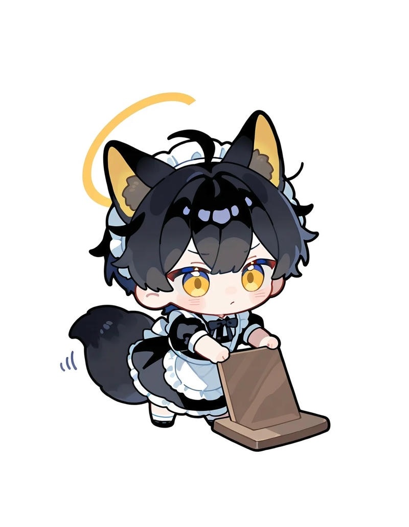 chibi học sinh vui vẻ cùng bạn bè