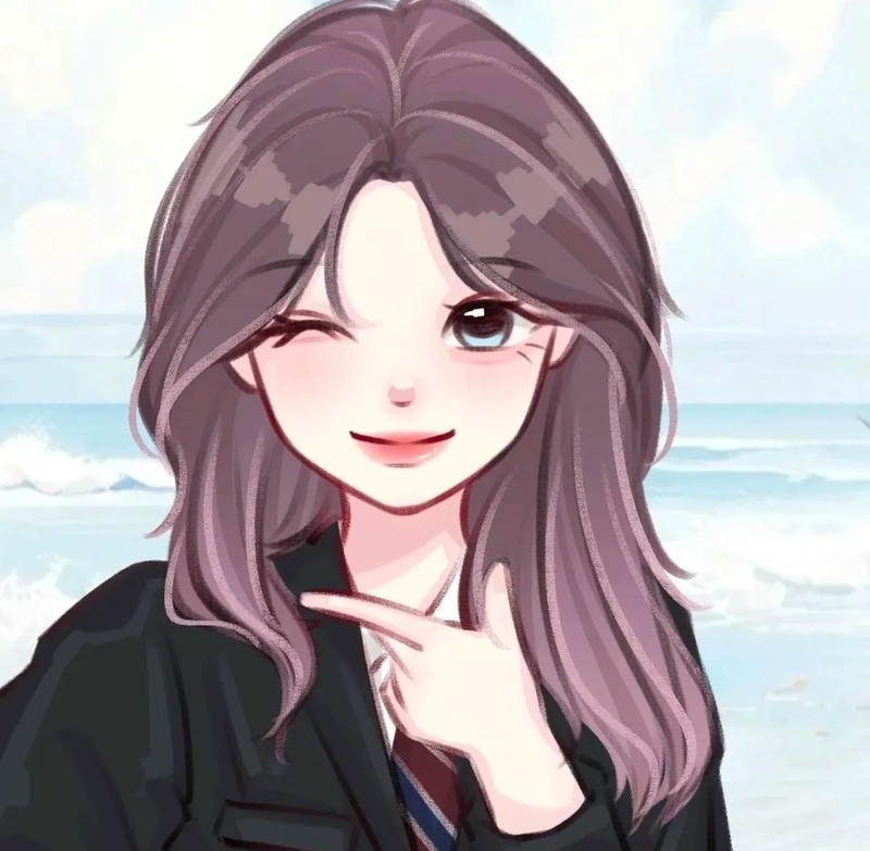 chibi học sinh đang chạy nhảy