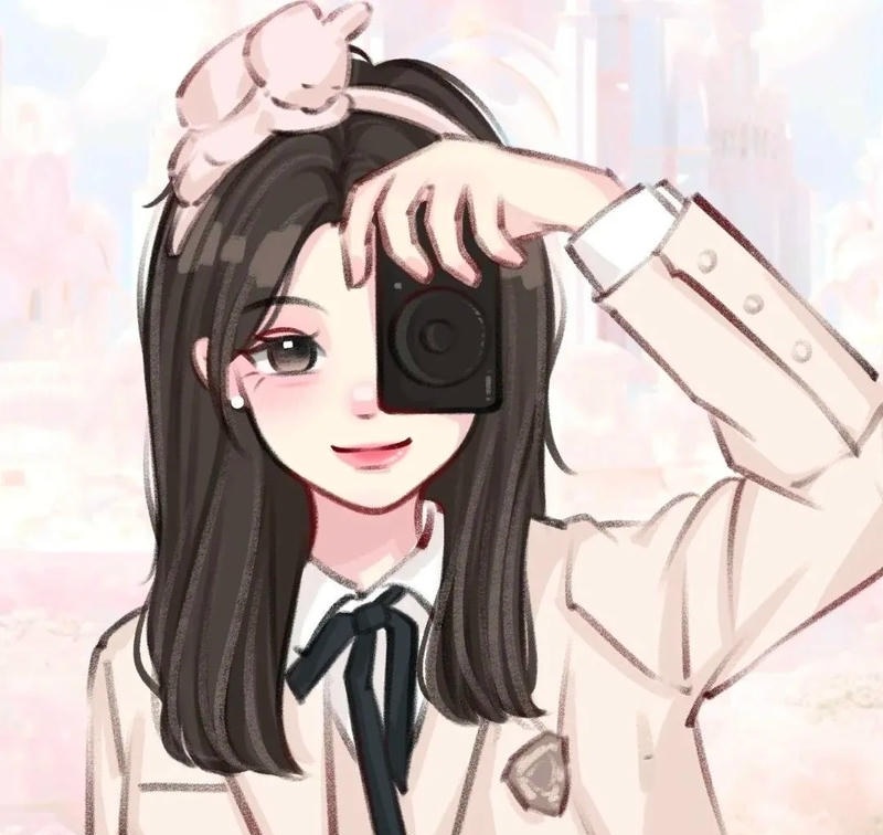 ảnh học sinh chibi với biểu cảm vui nhộn