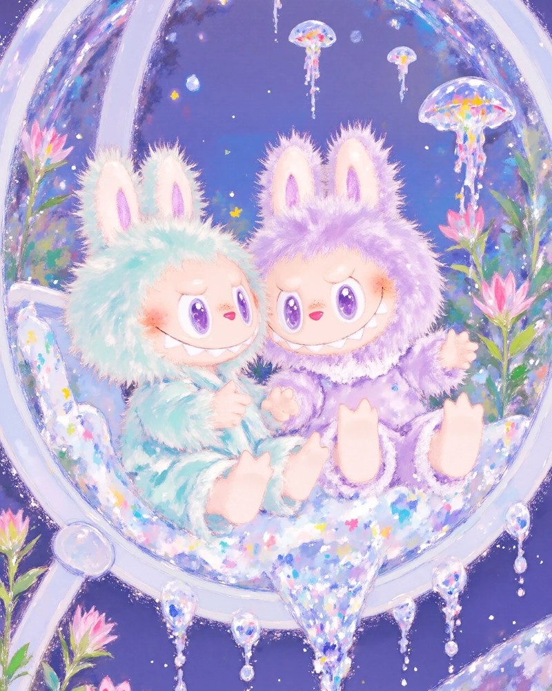 hình ảnh labubu cute 38