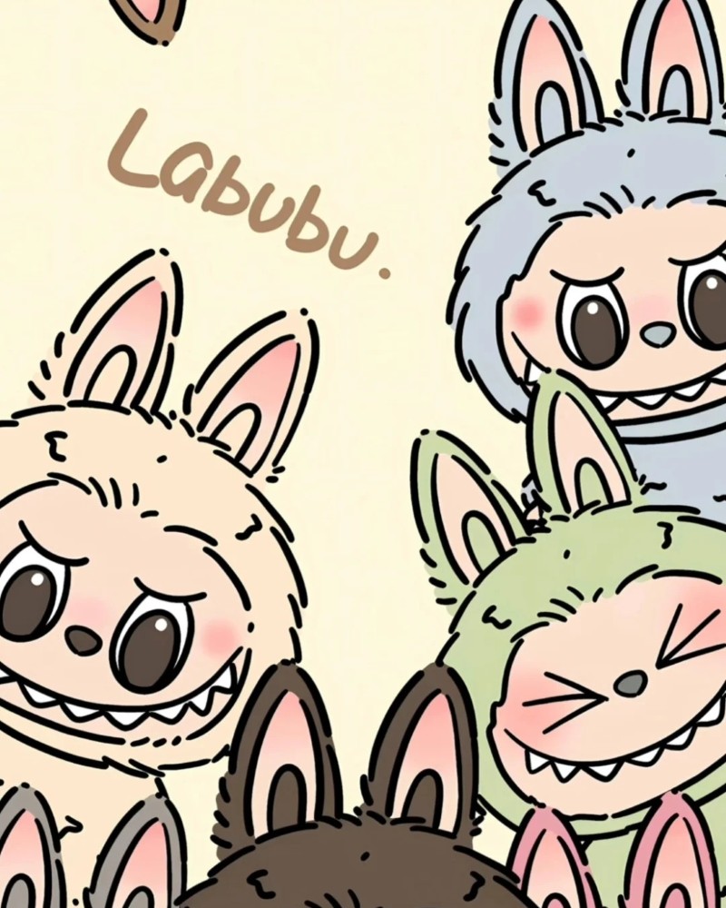 hình ảnh labubu cute 4