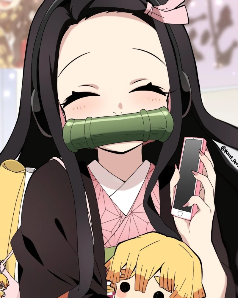hình ảnh nezuko cute 10