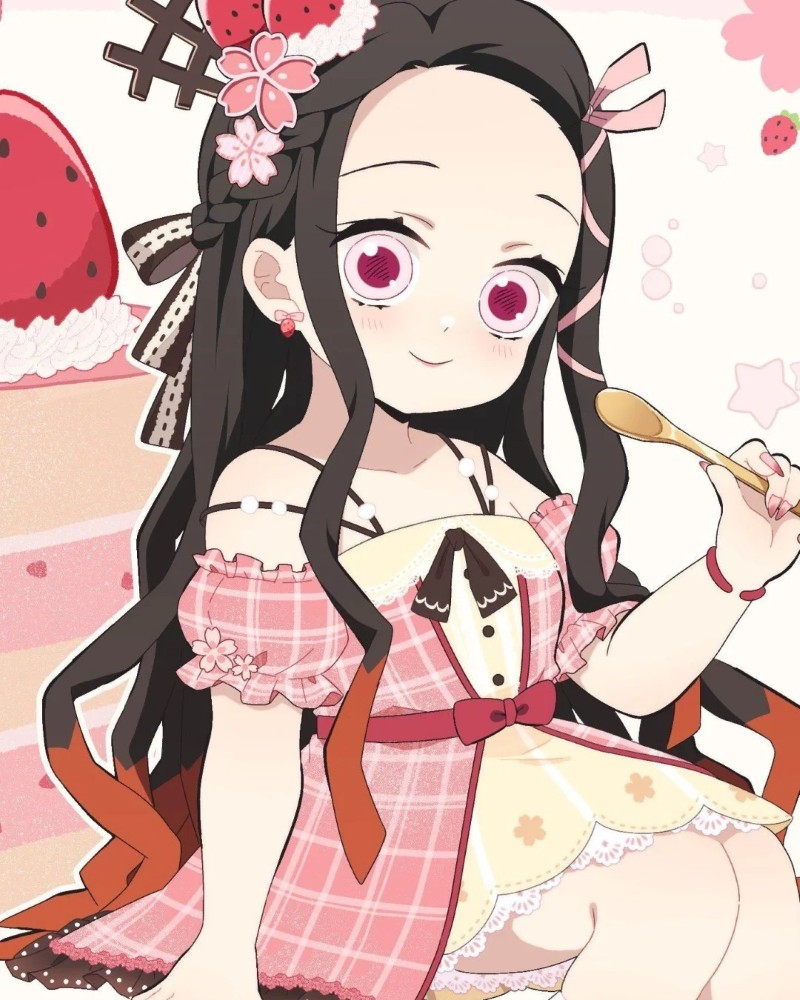hình ảnh nezuko cute 12