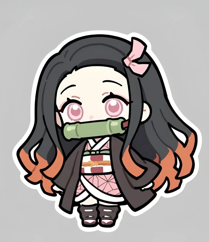 hình ảnh nezuko cute 3